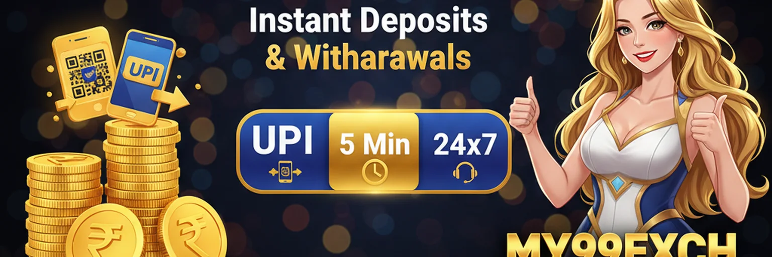 99 Exchange instant UPI deposits and withdrawals banner