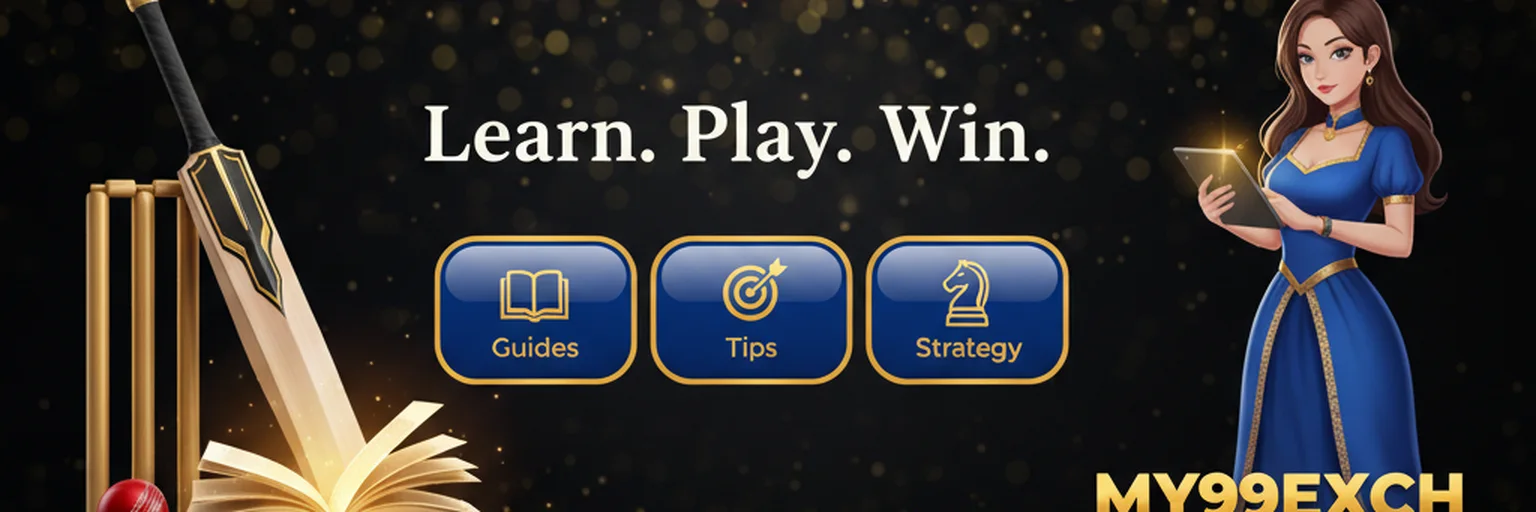 My99Exch blog banner: cricket exchange guides, tips and strategy