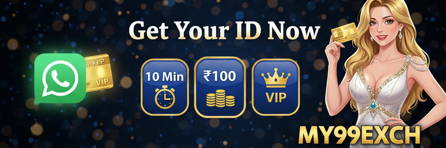 Get your My99Exch ID banner: VIP cricket ID in 10 minutes from Rs 100